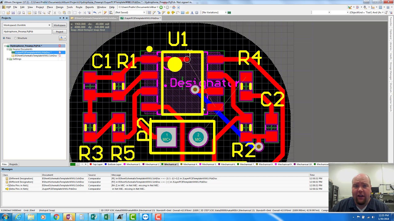 Hydrophone Preamplifier Example (Part 2)