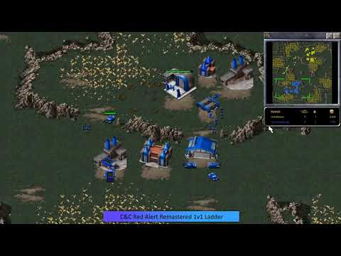 Command and Conquer Remastered: Red Alert Quickmatch 1v1 - Billridmann VS Livinincalifornia