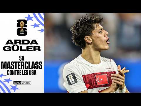 La MASTERCLASS d'ARDA GÜLER contre les USA ! PETITS PONTS, BUT,... Quel RÉGAL !