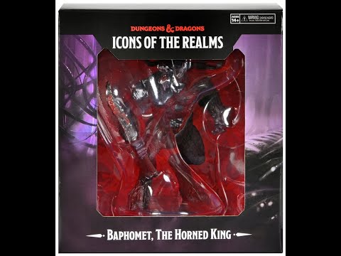 D&D Icons of the Realms, Baphomet, The Horned King, Pre-Painted Miniature, A Quick Review