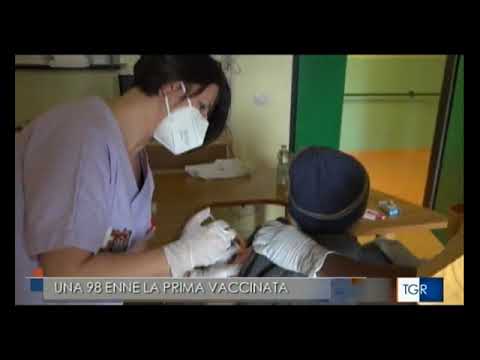 2021 01 05 TGR Friuli vaccinazioni Francesca