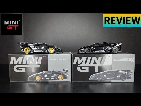 Feature Image thumbnail for the video blog It's Here..  Mini GT - LBWK Lamborghini Murcielago GT EVO & Lamborghini Countach - REVIEW by  booster_diecast