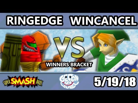 GOML 2018 - Ringedge (Samus, DK) Vs. Wincancel (Link) Low Tier Winners 1