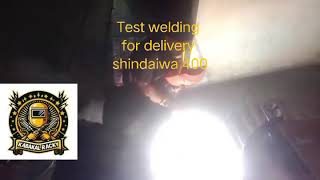 October17,2024 test welding shindaiwa 400 for delivery sa Cebu #subscribe#like#kabakal#kabakalracky