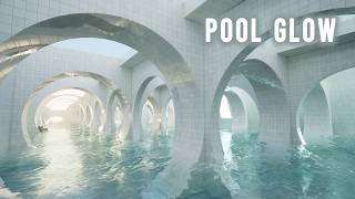 【Pool Glow】静止した水面の光が美しいリミナルスペースゲーム【デモ版】
