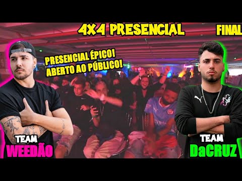 4X4 PRESENCIAL ÉPICO! TEAM DACRUZ VS TEAM WEEDÃO! GALERA FOI A LOUCURA! - 4X4 EXTREME PRESENCIAL