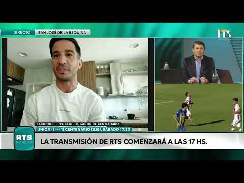 FINAL DE LA COPA SANTA FE: UNIÓN Y CENTENARIO SE ENFRENTAN EN SAN JOSÉ DE LA ESQUINA