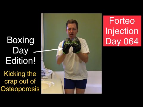 064  Day 064 Forteo Injection for the Osteoporosis Man - Boxing Day Edition