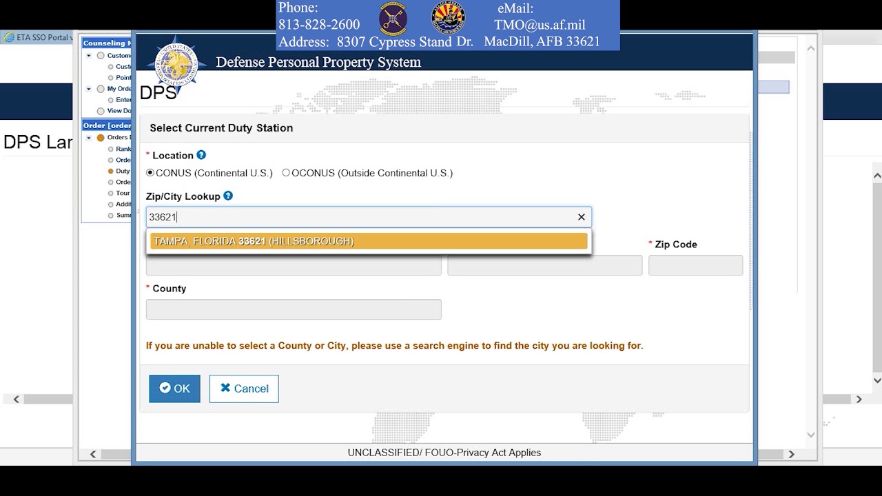 Creating Orders in DPS
