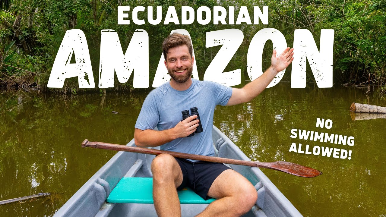 WE TRAVELED DEEP INTO THE AMAZON RAINFOREST! - Ecuador