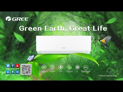 132nd Canton Fair | Gree AI air conditioner Clivia: Enjoy energy-saving and comfortable life