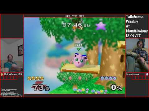 Mondtibulous12/4 - MeleeSingles - MelonDrama119 (Fox) Vs. BrawlMain+ (Jigglypuff) - WSF
