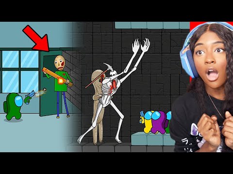 Mini Crewmates Kills EVERYONE...Including Baldi