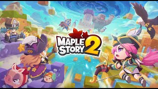 Playing Maplestory 2 In 2023