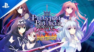 PlayStation Phantom Breaker: Omnia - Spicy Edition Announcement Trailer | PS4 anuncio