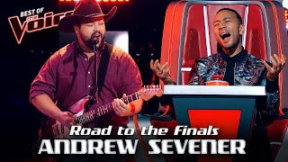 Country-Rocker’s RASPY VOICE only needed ONE CHAIR TURN to be a finalist! | Road to The Voice Finals