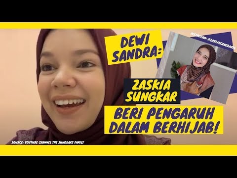 Dewi Sandra berhijrah dipengaruhi Zaskia Sungkar! | Dear Diary Update | 18/05/2020