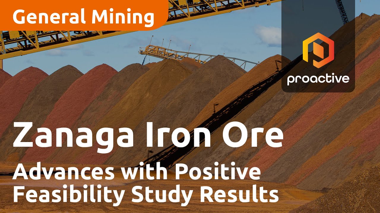 Zanaga Iron Ore Advances with Updated Positive Feasibility Study Results