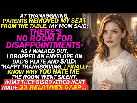 "No Seat For Disappointments," My Parents Said, Removing My Seat At Thanksgiving Dinner—So I Said...