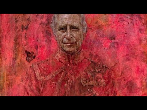 OFFICIAL PORTRAIT OF KING CHARLES III UNVEILED AT BUCKINGHAM PALACE | HELL & THE DEATHLY BUTTERFLY..