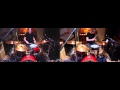 POLIÇA - Lay Your Cards Out - James Chester - Drum Cover (Two Layers)