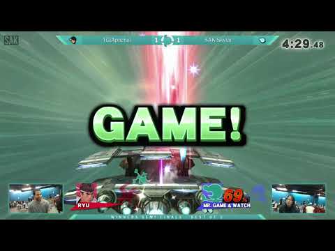 SOS 66 Winners Semis - TG|Apachai (Ryu) vs SAK|Skylar (Mr. Game & Watch)