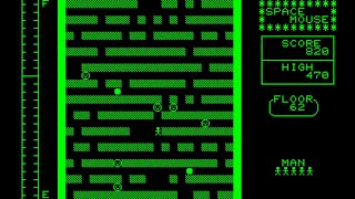 Sharp MZ-80C Game: Space Mouse (1983)