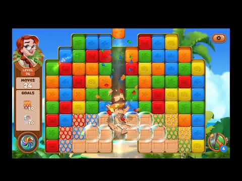 Lost Island Blast Adventure Level 74 NO BOOSTERS - A S GAMING