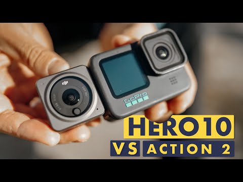 GoPro HERO 10 Vs DJI Action 2