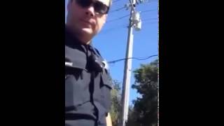 Awesomely Patient Police Officer Stays Calm While Dealing With Annoying Woman
