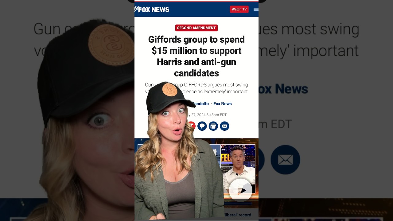 Gun Control Group Gave HOW Much to Harris Campaign?! #2ndamendment #shortsvideo #shortsfeed #shorts