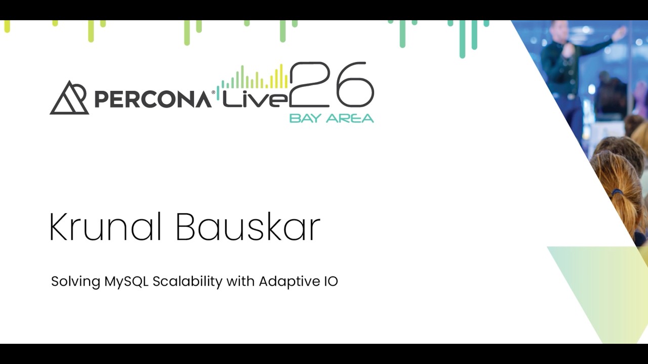 Solving MySQL Scalability with Adaptive IO