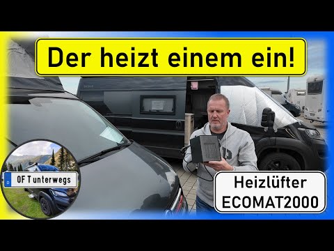 Auf der CMT 2026: Der ECOMAT2000 Heizlüfter in kompakter Bauweise mit enormer Heizleistung