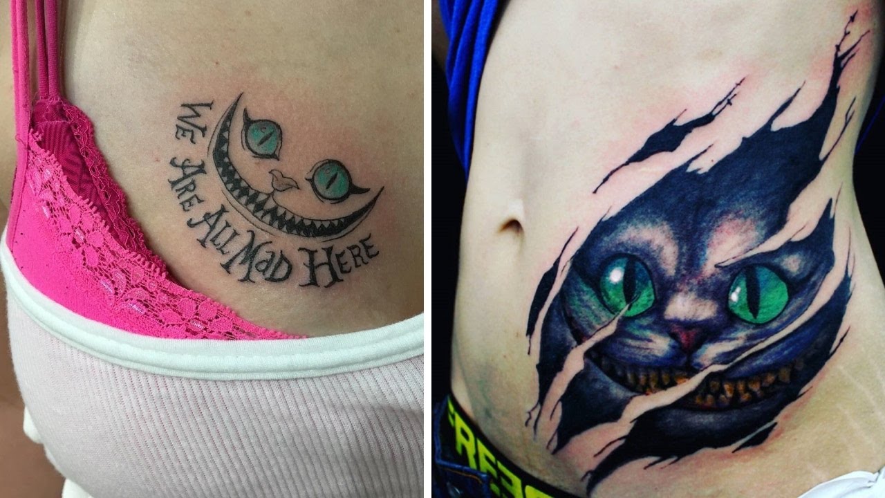 Watch Staggering Cheshire Cat Tattoo Ideas Now Staggering Cheshire Cat Tattoo Ideas