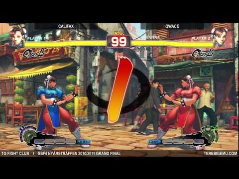 TG Fight Club SSF4 Nyårsträffen 2010/2011 Grand Final - Califax (CH, RO, DU) vs. Qwace (CH)