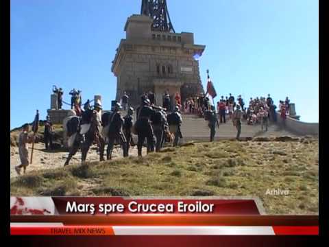 Marş spre Crucea Eroilor – VIDEO