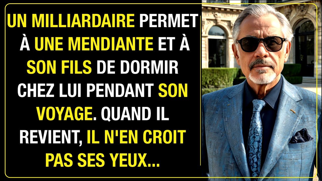 UN MILLIARDAIRE HÉBERGE UNE MENDIANTE ET SON FILS. À SON RETOUR, IL DÉCOUVRE L'INCROYABLE...