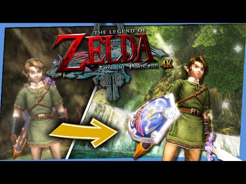 How to Remake Zelda : Twilight Princess (4K TEXTURES, 16:9 mod and CUSTOM SHADERS !)