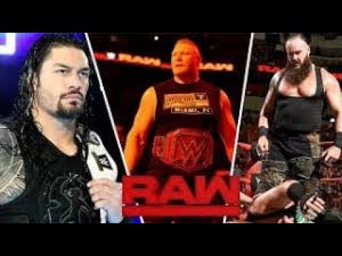 WWE Monday Night Raw 01/15/2018 Highlights HD - WWE RAW 15 January 2018 Highlights HD