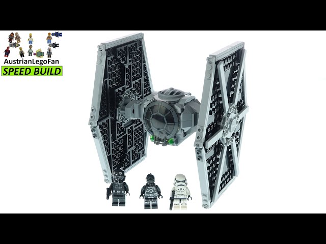 Vídeo relacionado con AAABOX Vitrina Expositora 20x20x20 con Base Azul,Caja Exhibición Acrílico Transparente para Minecraft 21265 Star Wars Caza Tie Imperial 75300 76247 31133 40613 Figuras