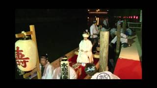 preview picture of video '宵の嫁入り舟～2012年水郷潮来あやめ祭り～'