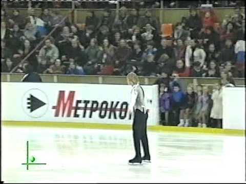 Evgeni Plushenko 2002 CoR   warmup + LP St  Petersburg 300 + marks