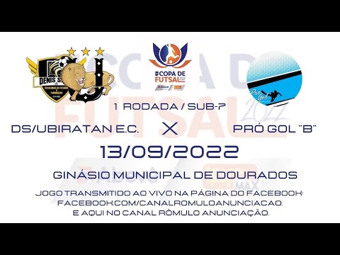#040 2a Copa Abevê/Leve Max de Futsal - Dia 1 / DS/UBIRATAN X PRÓ GOL B