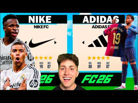 NIKE vs ADIDAS sur FC26 !