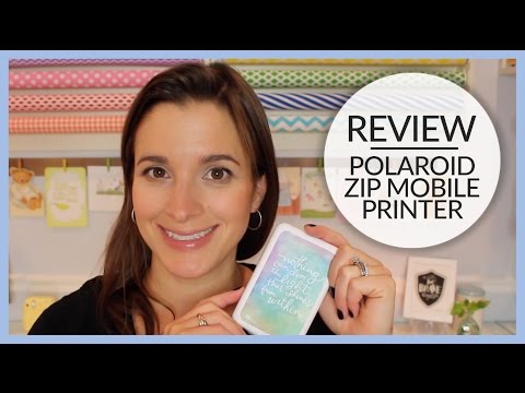 Review & Demonstration | Polaroid ZIP Mobile Printer