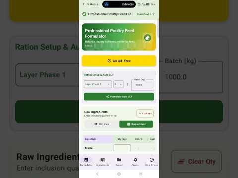 Poultry Feed Mix Pro video thumbnail