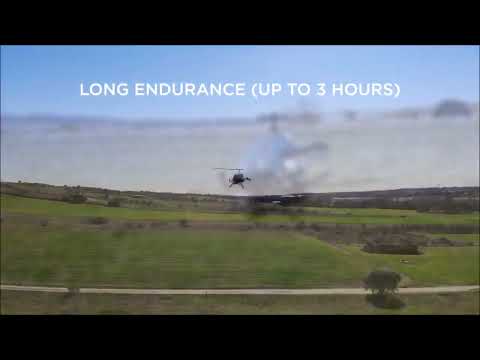 UAV Alpha 800 surveying work with LiDAR payload