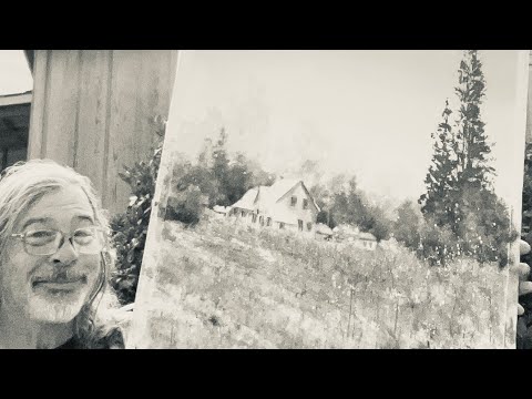 Painting Trees for Distance :A Watercolor Tutorial by Ward Jene Stroud