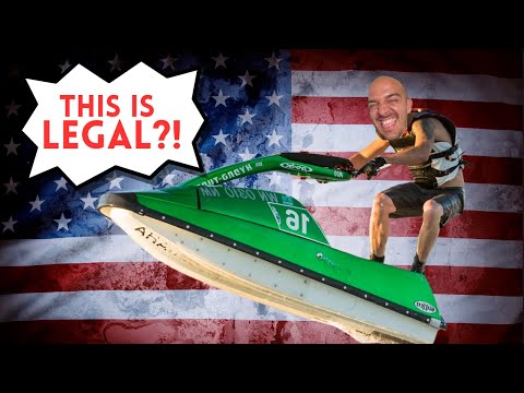 Cubans Reaction to Jet Skiing for First Time - ILLEGAL IN CUBA