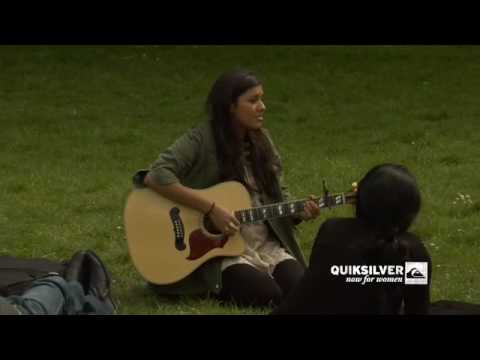 Charlotte O'Connor singing 'Bridges' in Regents Park London